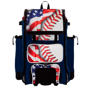 Sac à dos de baseball durable 2026 avec crochet de fixation, compartiment à chaussures, support pour casque et multiples poches pour jeunes et adultes - Product Image 1