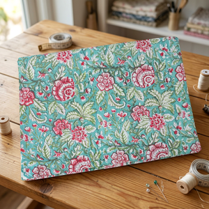 Tissu en coton tricoté de qualité supérieure, résistant à l'eau, imprimé floral, poids moyen, pour vêtements, textiles de maison, sacs et articles pour filles - Vente en gros - Product Image 3