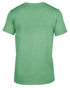 เสื้อยืดผู้ชายผ้าฝ้าย 100% ทรงปกติ สไตล์ลำลอง สีพื้น ดีไซน์ใหม่ ไซส์พลัส ผลิตจากผ้าแคนวาสที่ยั่งยืน ระบายอากาศได้ดี - Product Image 2