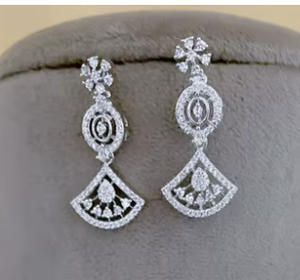 Attrayant de haute qualité de luxe Zircon ton argent collier ensemble avec boucles d'oreilles pour mariage fiançailles fête porter pour les femmes - Product Image 2