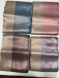 Sari en soie brodée Banarasi de luxe, tenue traditionnelle indienne pour mariage, sari tissé à la main avec broderie Zari et chemisier brodé par des designers. - Product Image 4