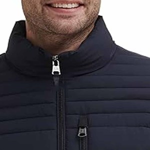 Vestes d'hiver rembourrées pour hommes, en nylon 100%, imperméables, à col montant, avec logo personnalisé, vente en gros, taille oversize, pour l'extérieur - Product Image 1