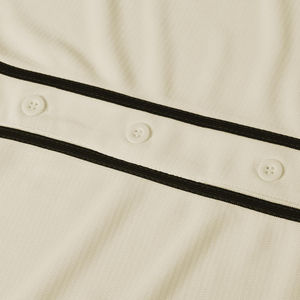 Maillots de baseball OEM pour hommes, chemises boutonnées à manches courtes, uniformes sportifs hipster hip-hop, maillots de baseball personnalisés vierges en gros - Product Image 3