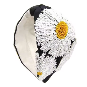 2024 moda diseño personalizado algodón diadema bordado diadema accesorio para mujeres indias talla única para fiestas de boda - Product Image 1