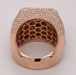 Hot Sale 14K Gold Plated Lab Grown Moissanite Diamond <b>Ring</b> Iced Out Style Hip-Hop Jewelry IGI Certified <b>Men</b> Women - Product Image 3