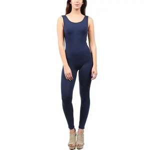Justaucorps de gymnastique et de ballet personnalisés pour femmes, combinaison sexy une pièce à dos ouvert, respirante, pour le yoga et les activités sportives - Product Image 2