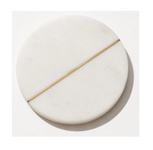 100% <b>Marble</b> Coffee Cup <b>Coaster</b> With Leaf Design Non Slip Table Decor Elegant Design <b>Marble</b> <b>Coaster</b> - Product Image 3