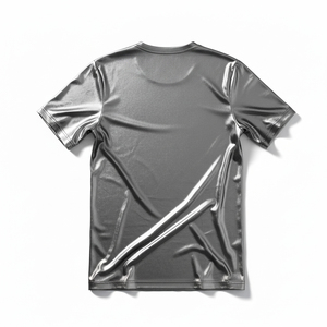 T-shirt de compression en gros pour hommes, anti-transpiration, haute performance, coupe ajustée, respirant, pour l'entraînement et le sport - Product Image 4