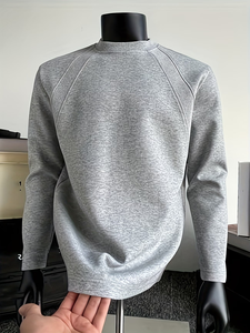 T-shirt Homme Coupe Droite Manches Classiques Qualité Supérieure Design Désstructuré Marque Tendance Anti-Plis - Product Image 2