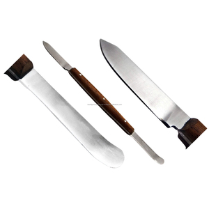 World Precision Surgical Manual Dental Surgical Spatula <b>Set</b> Wooden Handle Stainless Steel Orthodontic Lab Mixing Tools Various - Product Image 4