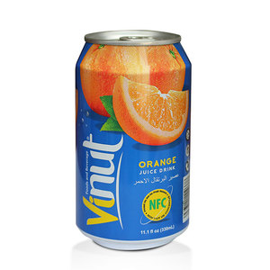 Boisson en conserve 330 ml, mélange de fruits entièrement naturels avec pomme, orange, cerise, fabricant de boissons en marque blanche OEM ODM - Product Image 3