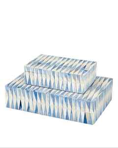 Boîte décorative artisanale en os incrusté – Design royal pour rangement de table - Product Image 6