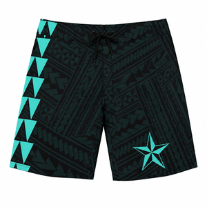 Shorts de surf pour hommes à séchage rapide, shorts de plage avec logo avant, maillots de bain légers, écologiques, respirants, en toile, toutes tailles - Product Image 3