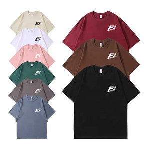 Camisetas de Algodón Lavado Oversize para Hombre al por Mayor, de Algodón 100% de Alto Gramaje, Lisas, Estilo Vintage Streetwear, Proveedor a Granel Personalizado, EE. UU. - Product Image 5
