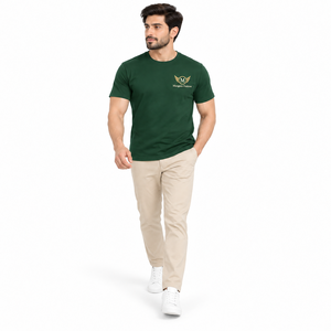 Camiseta de Hombre 100% Algodón Jersey 200g Manga Corta Corte Regular Transpirable Ecológica Antiarrugas Secado Rápido Cuello Redondo - Product Image 3