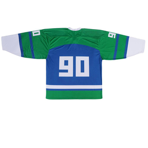 Uniformes de hockey sobre hielo de poliéster de alta calidad personalizados, jersey de hockey sobre hielo de nuevo diseño para hombres - Product Image 2