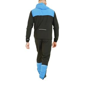 Nueva llegada de los hombres Full Zip-Up chaqueta con capucha chándal deporte al aire libre gimnasio Fitness conjuntos para la temporada de otoño ropa deportiva - Product Image 3