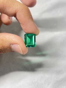Venta al por Mayor de Piedras Preciosas Nano Verdes Sueltas, Tamaños de 1.0mm a 1.5mm, Efecto Ojo de Gato, Corte Brillante Redondo, Sintéticas, para la Fabricación de Joyas - Product Image 3