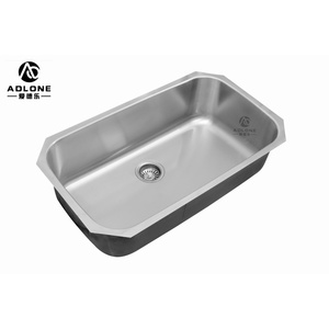 Fregadero de Cocina de Acero Inoxidable 304 de Alta Calidad Hecho a Mano en Vietnam, de un Solo Tazón, Acabado Cepillado, Anti-Rayaduras, Instalación Bajo Encimera - Product Image 1