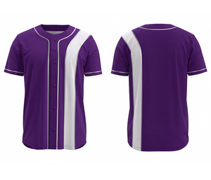 ผู้ผลิตเสื้อเบสบอลแบบกำหนดเอง – ผู้จัดจำหน่ายเสื้อเจอร์ซีย์แบบซับลิเมชั่นเต็มตัว พร้อมโลโก้และหมายเลขแบบกำหนดเอง |   ฐานผ้าโพลีเอสเตอร์ที่ระบายอากาศได้ดี - Product Image 6
