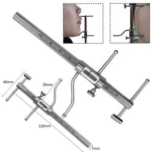 Jauge d'implant dentaire, calibre coulissant, jauge de mesure de distance interarche, jauge de mesure d'implant à double échelle, instruments dentaires - Product Image 2