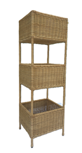 Plateau en rotin naturel à 3 niveaux de la société Hien Luong - Product Image 2