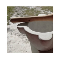 Mortier et pilon en marbre de qualité supérieure, finition rugueuse, outil de cuisine écologique pour salle à manger, usage quotidien, vente en gros disponible