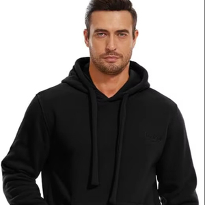 Men Cotton Tracksuit Set Hoodie and Sweatpants Custom Design Sportswear Jogging Suit Bulk Supplier - Product Image 1