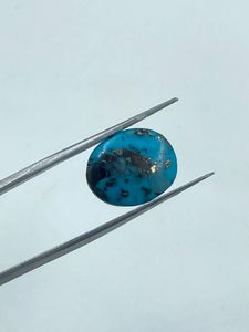 Pierres précieuses en turquoise de qualité supérieure naturelle, couleur bleu ciel, 12,20x15 mm, 6,70 carats, provenant d'un exportateur indien pour la fabrication de bijoux - Product Image 3