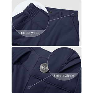 กางเกงซักได้สำหรับผู้ชายกางเกงทำงานแบบคลาสสิกสำหรับผู้ชาย - Product Image 5