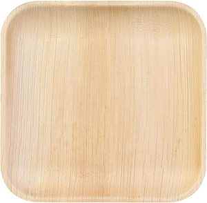 Eco Friendly <b>Disposable</b> Areca Leaf Plates Biodegradable Natural Palm Leaf Dinnerware Compostable Sturdy Party Supplies - Product Image 3