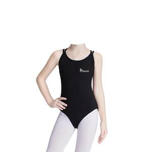 Leotardo de Ballet sin Mangas para Mujer, OEM, Liso, de Poliéster y Spandex, Transpirable, Tela Suave, para Danza, Gimnasia y Entrenamiento - Product Image 2