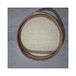 Panier en bambou tissé à la main, matériau naturel, pour servir et ranger - Product Image 1