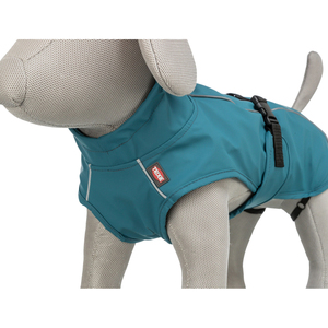 Impermeabile per Animali di Taglia Grande Vimy, Abbigliamento per Cani Blu Petrolio - Product Image 3