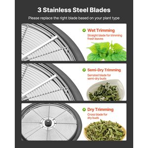Trimmer Manuale per Foglie e Germogli da 16 Pollici con Lame Affilate in Acciaio Inossidabile per Taglio a Secco e Umido, Attrezzo da Giardino - Product Image 4