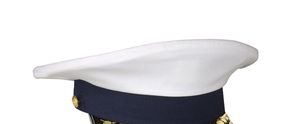 Casquette non garnie en polyester/coton, broderie 3D avec sangle tressée et insigne ancre, uniforme premium en tissu maillé imperméable - Product Image 5