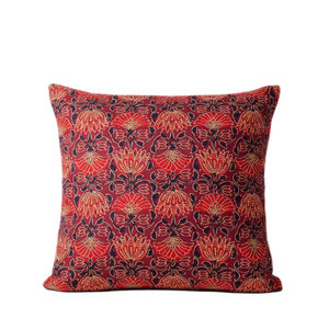 Funda de cojín estampada a mano, de algodón, decorativa para el hogar, fundas de almohada artísticas - Product Image 1