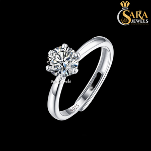 Anillo de Moissanita Corte Princesa VVS de Alta Demanda: Claridad y Brillo Deslumbrantes para el Propuesto Perfecto, Disponible para Exportación - Product Image 2