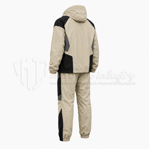 Conjunto Deportivo Unisex de Nailon, Chaqueta y Pantalones Personalizados, Impermeable, Elástico en Cuatro Direcciones, con Capucha - Product Image 5
