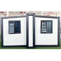 Conteneur de bureau plat de 20 pieds, Bâtiment de bureau modulaire préfabriqué en conteneurs, Maison conteneur de stockage à deux chambres