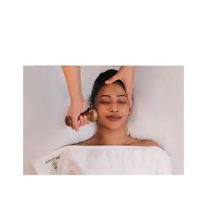 Varita Kansa 100% Pura con Mango de Madera Ecológico, Herramienta Ayurvédica para Masaje Facial y Corporal, Pulida a Mano, Reafirmante de la Piel - Product Image 6