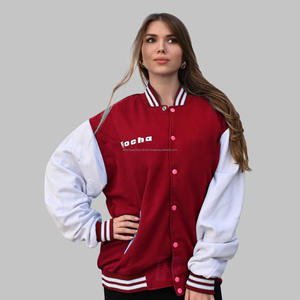 Último modelo de chaquetas universitarias de lana de algodón con chaqueta universitaria de Letterman impresa personalizada Proveedores de Pakistán Aceptamos PayPal - Product Image 1