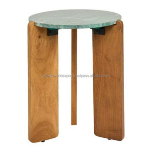 elegant walnut finish side table designer wooden side table small living room side table walnut living room furniture table 2026 - Product Image 1