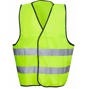 เสื้อกั๊กนิรภัย ระบายอากาศได้ดี สะท้อนแสง มาตรฐาน ANSI Class 2 กันน้ำ ไฟ LED กระพริบ น้ำหนักเบา ผลิตจากโพลีเอสเตอร์ - Product Image 3