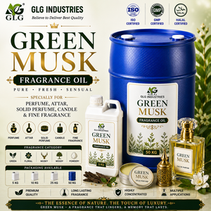 Huile parfumée synthétique au musc vert, parfum musqué frais et aromatique pour savon, bougie, détergent, cosmétique, parfum d'ambiance et usage industriel - Product Image 2