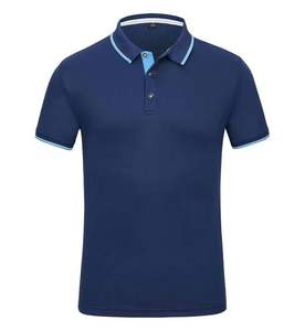 Chemise Homme en Jersey Uni 100% Coton Respirant, Personnalisable OEM & ODM, Qualité Supérieure, Meilleure Vente, Col Élégant, Manches Courtes - Product Image 1