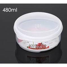 Inomata Idear Plat d'accompagnement rond peu profond moyen Stockage et récipient des aliments - Product Image 1