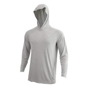 Customize <b>Plain</b> Color <b>White</b> Plus Size Men's T <b>Shirts</b> Full Sleeve Lightweight Polyester/Cotton Breathable Canvas Custom Design - Product Image 1