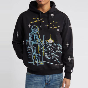 Sweat-shirts à capuche pour hommes, bon marché, d'hiver, avec logo personnalisé, vierges, épais, unis, oversize, vente en gros - Product Image 3