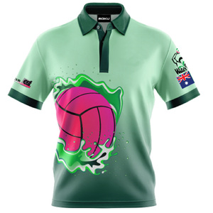 Venta al por mayor de impresión por sublimación personalizada patrón sólido Jersey ropa deportiva de los hombres para Polos y ropa deportiva de las mujeres OEM/ODM - Product Image 1